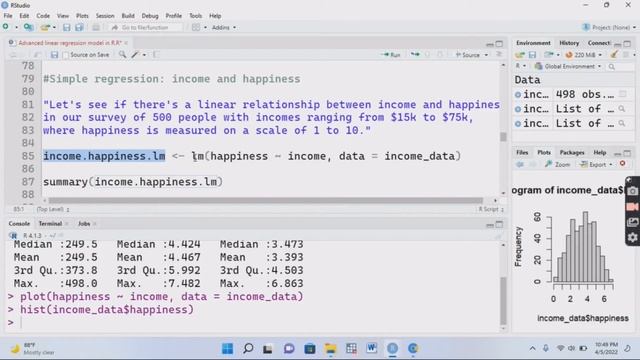 Linear regression analysis using R: Amharic Tutorial смотреть онлайн