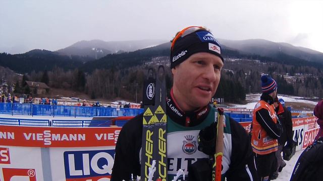 Bernhard Gruber (AUT) - Winner of the Individual Race смотреть онлайн