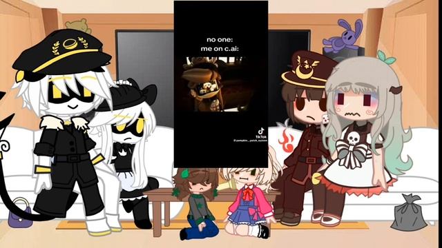 Fandoms react to eachother [REMADE!!] (Fnaf, Murder drones, and Tbhk) {Part 1/??} |read desc| смотреть онлайн