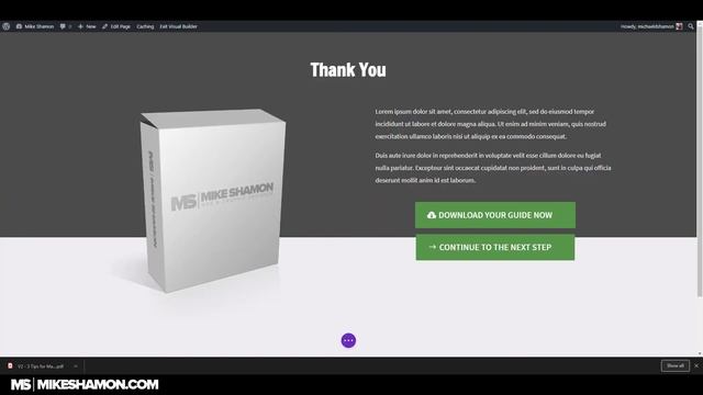 Giveaway A PDF in WordPress with Divi Theme смотреть онлайн