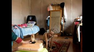 ГИМНАСТИКА, ШПАГАТЫ. Слезы, сила воли, достижения. SPLITS. Tears, willpower, achievements.