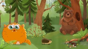 Загадки о животных | Загадки о лесных жителях ? Владимир Степанов стихи про КРУГЛОГО КОТА