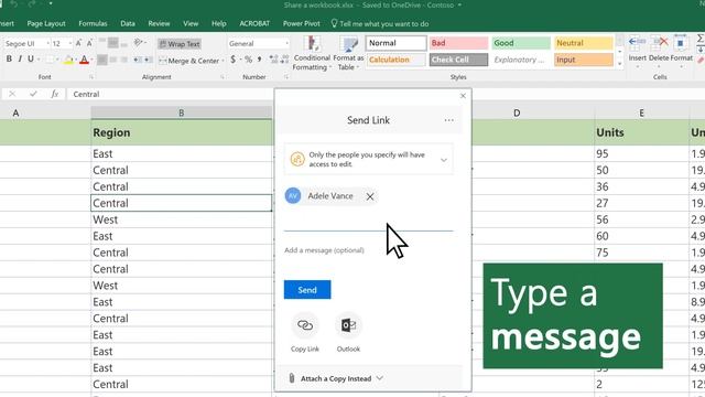 Share a workbook in Excel смотреть онлайн