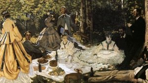 Клод Моне, Завтрак на траве - обзор картины