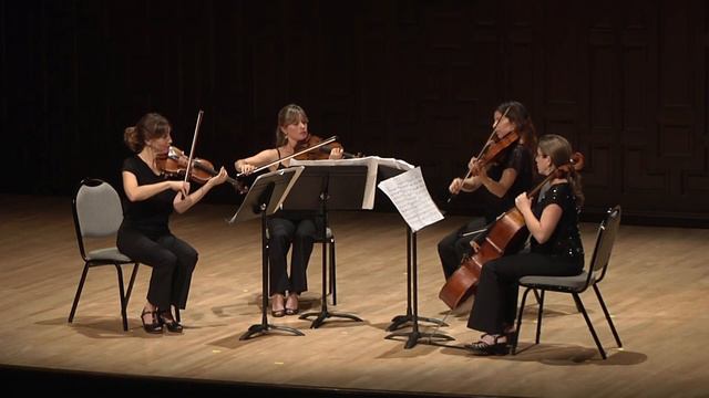 Eclipse Quartet plays Darius Milhaud Quartet No. 2 Opus 16 Mvt 4 смотреть онлайн