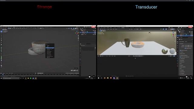 Geometry Nodes vs Classic | Strange vs Transducer | Blender Wars | Tamil | Live stream смотреть онлайн