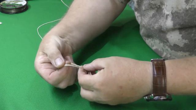 Как привязать крючок. Очень простой и очень надежный рыбацкий узел. смотреть онлайн