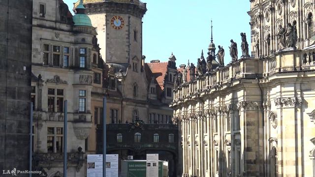 Landeshauptstadt Sachsens Dresden / Столица Саксонии Дрезден