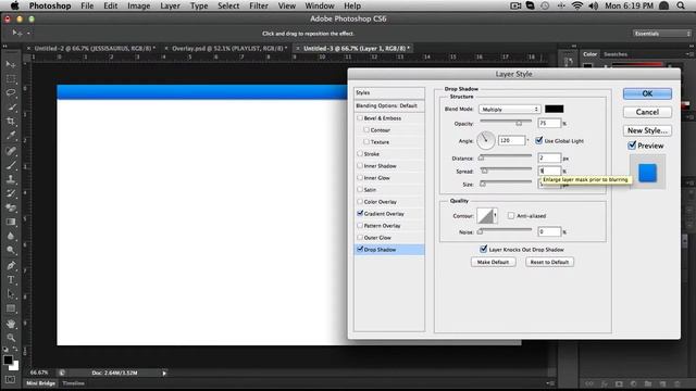 Video Overlay tutorial | Photoshop | w/ Template смотреть онлайн