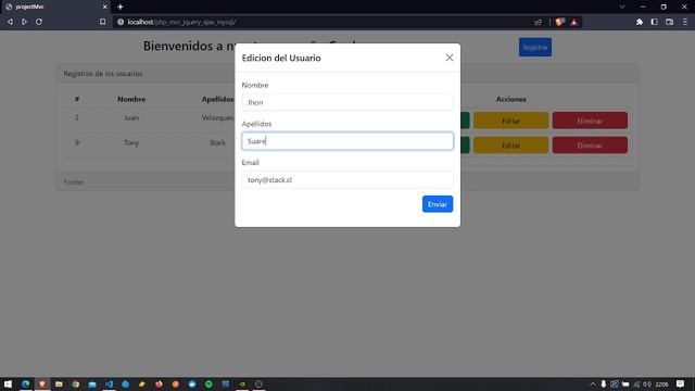 Crud simple php-mvc-jquery-ajax-mysql-pdo смотреть онлайн