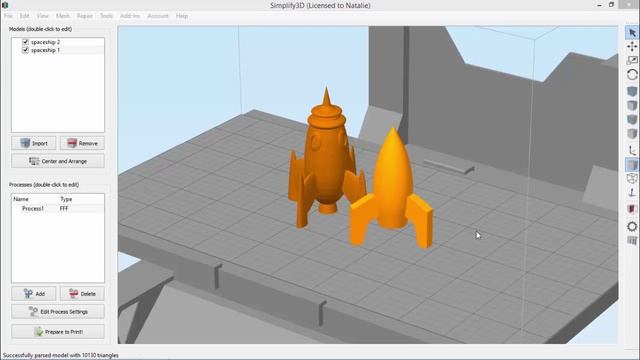 Model Import Actions | Simplify3D смотреть онлайн