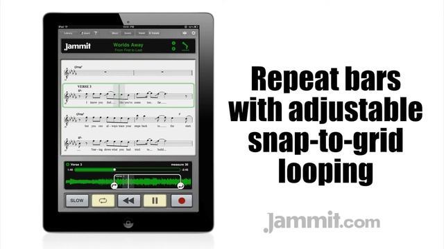 Jammit ipad iphone app From First to Last Video Worlds Away "learn to sing" смотреть онлайн