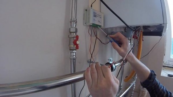 Установка и настройка комнатного термостата ZONT для ЛЮБЫХ котлов.