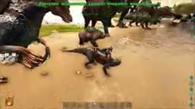 ARK: Survival Evolved виды животных и их анимация. (часть 2) смотреть онлайн