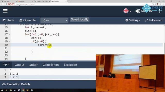 Problem CodeForces 277A | Level 2 Lecture 3 Part 5 - JCPC Summer Training 2018 смотреть онлайн