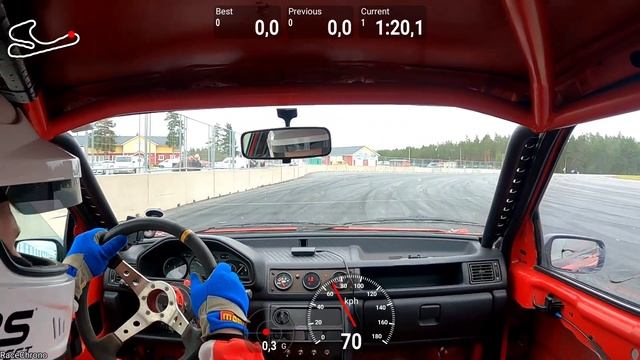 Timeattack Finland 2022 Round1 Pesämäki Superlap Ford Fiesta Mk3