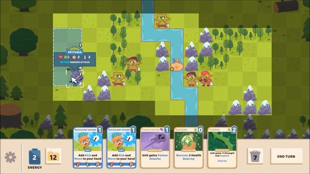 Floppy Knights - (Tactical Turn Based Deckbuilding Game) смотреть онлайн