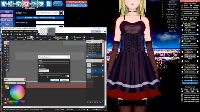Customize Your Waifu's Clothes! - How to Add Custom Textures in Koikatsu смотреть онлайн