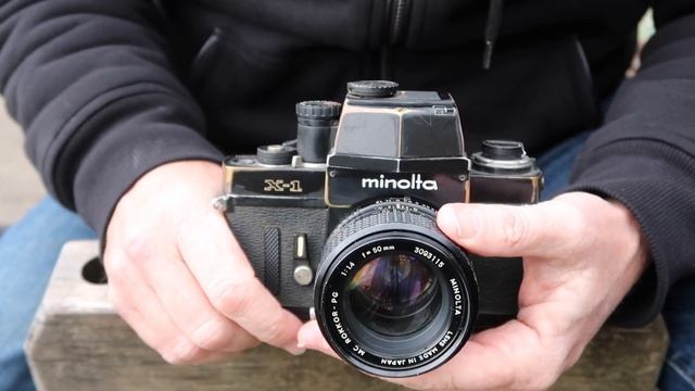 Minolta X1 and XM SLR Film Camera смотреть онлайн