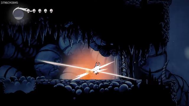 Hollow Knight TAS - King's Pass in 49.26 смотреть онлайн