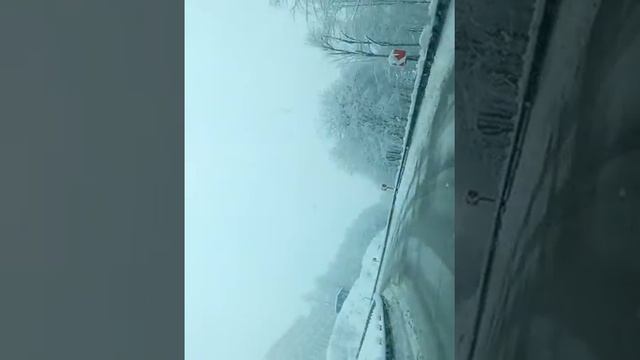 Красная поляна .Зима . дорога в горки панорама смотреть онлайн