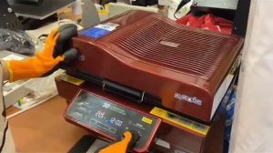 Перенос фотокартинки на стекло методом сублимации