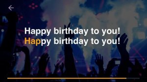 Караоке С Днем Рождения Тебя(Happy birthday to you)