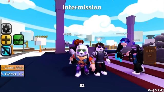 ? КИБЕР ПЧЕЛА ПРОТИВ АРМИИ МОНСТРОВ в РОБЛОКС (Monster Madness Survival) смотреть онлайн