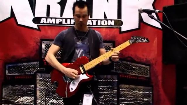 NAMM 2011 Krank Booth Steve Brown demo смотреть онлайн