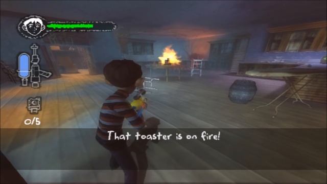 Monster House PS2 Walkthrough Part 1 No Commentary Intro/Inside the House смотреть онлайн