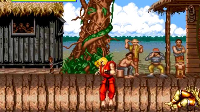 Street Fighter Rage World Olympic Tour ( Ken) - OpenBor смотреть онлайн