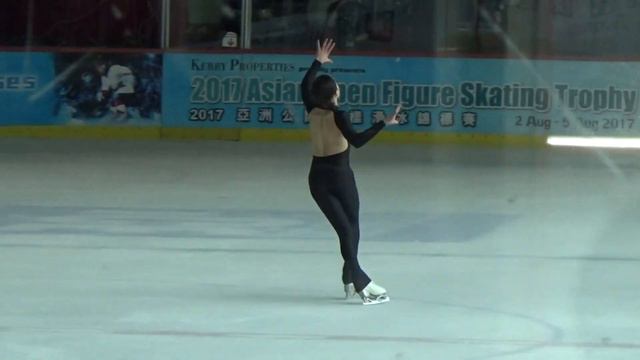 Hanna HARRELL (USA) #SP 2017 Asian Open Figure Skating Trophy смотреть онлайн