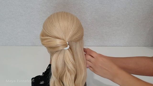 Быстрый и Красивый хвост.Красивые прически пошагово.Fast and beautiful tail.BEAUTIFUL HAIRSTYLES смотреть онлайн