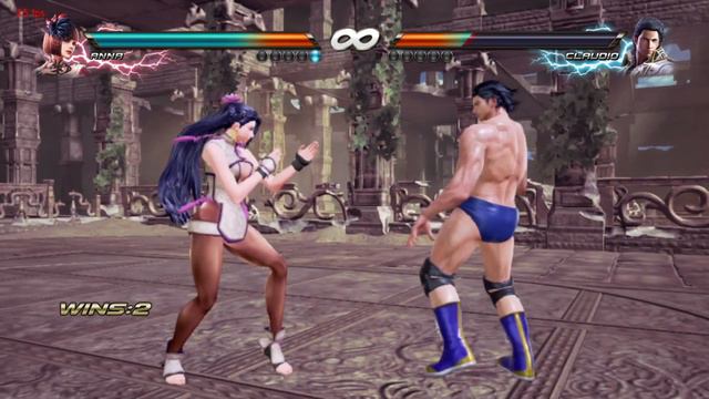 Tekken 7 Anna Luong Mod use torso splitter on Claudio (wrestling) trunks 5 rounds смотреть онлайн