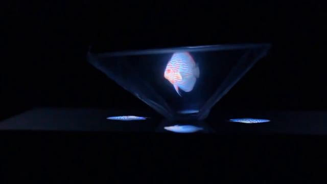 Голограмма 3D из телефона и коробки от диска смотреть онлайн
