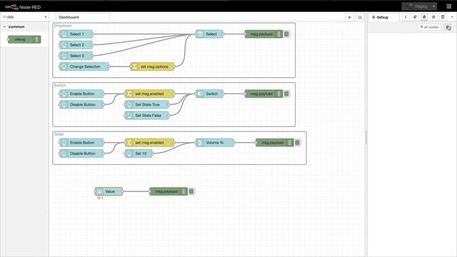 Node-Red: Dashboard Numeric смотреть онлайн