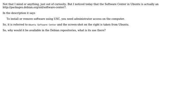 Why is the software center in the Debian repositories? (3 Solutions!!) смотреть онлайн