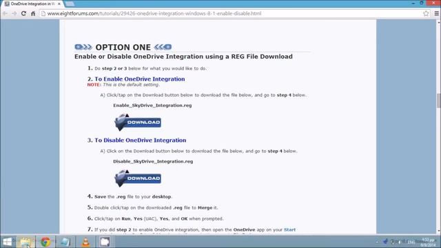 HOW TO DISABLE ONEDRIVE ON YOUR WINDOWS 8.1 PC смотреть онлайн