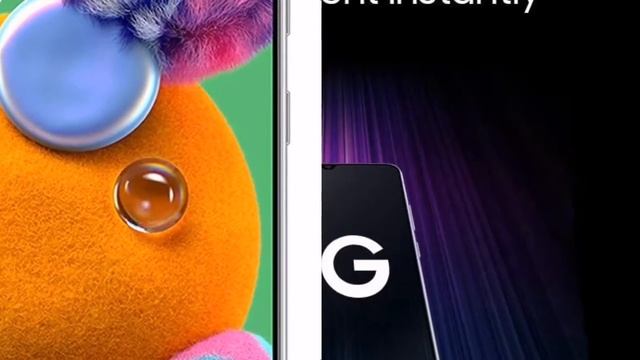 Samsung Galaxy A90 5G Mobile Phone; Sim Free Smartphone - White смотреть онлайн