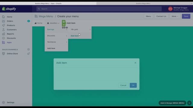 Buddha MEGA MENU - Tree Submenu смотреть онлайн