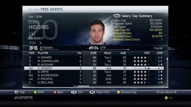 NHL 14: GM Mode Commentary - Quebec City ep. 8 "Off-Season" смотреть онлайн