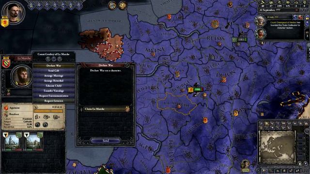 Crusader Kings II Play movie Capet 1 смотреть онлайн