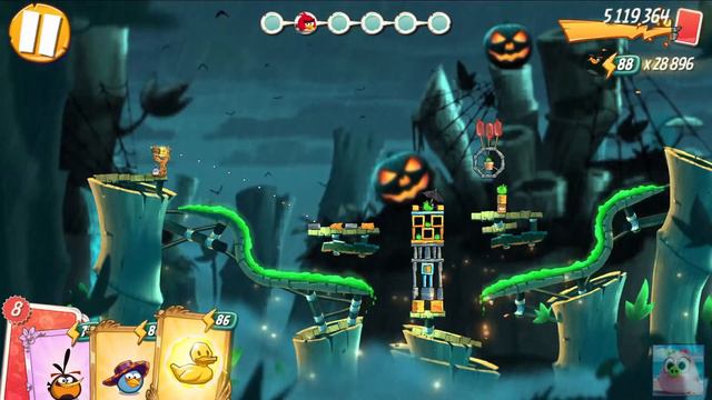 Angry Birds 2. Level/Уровни 841-845.