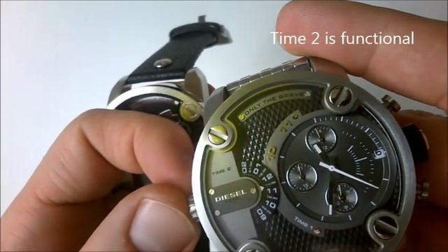 Diesel DZ 7259 (original) Vs Diesel DZ 7256 (replica)