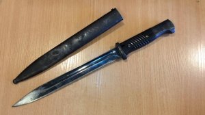 Немецкий штык-нож к Mauser 98k (обзор и разборка) Elite Diamant 1941