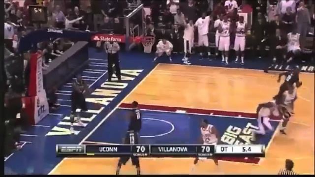 UConn's Shabazz Napier's Game Winning 3-Pointer vs. Villanova (2/20/12) смотреть онлайн