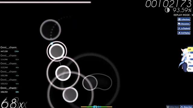 Yoru No Kodomo Tachi Osu! Beatmap 3 Star