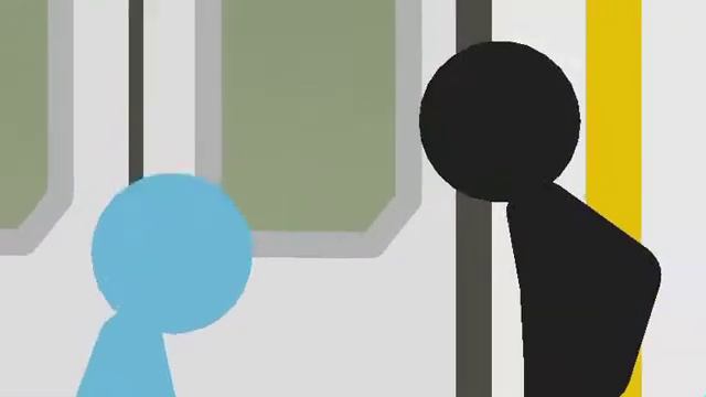 Stickman Train Fight Sticknodes Animation
