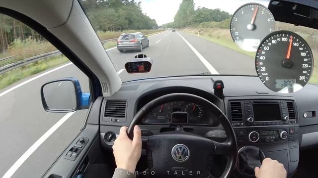 VW T5 V6 R32 4MOTION (173kW) | POV Test Drive смотреть онлайн