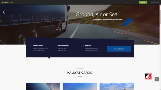 CargoFleet Cargo Transport and Logistics HTML Template Maitlan смотреть онлайн